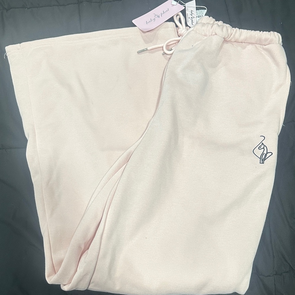 Baby Phat Light Pink Drawstring Joggers